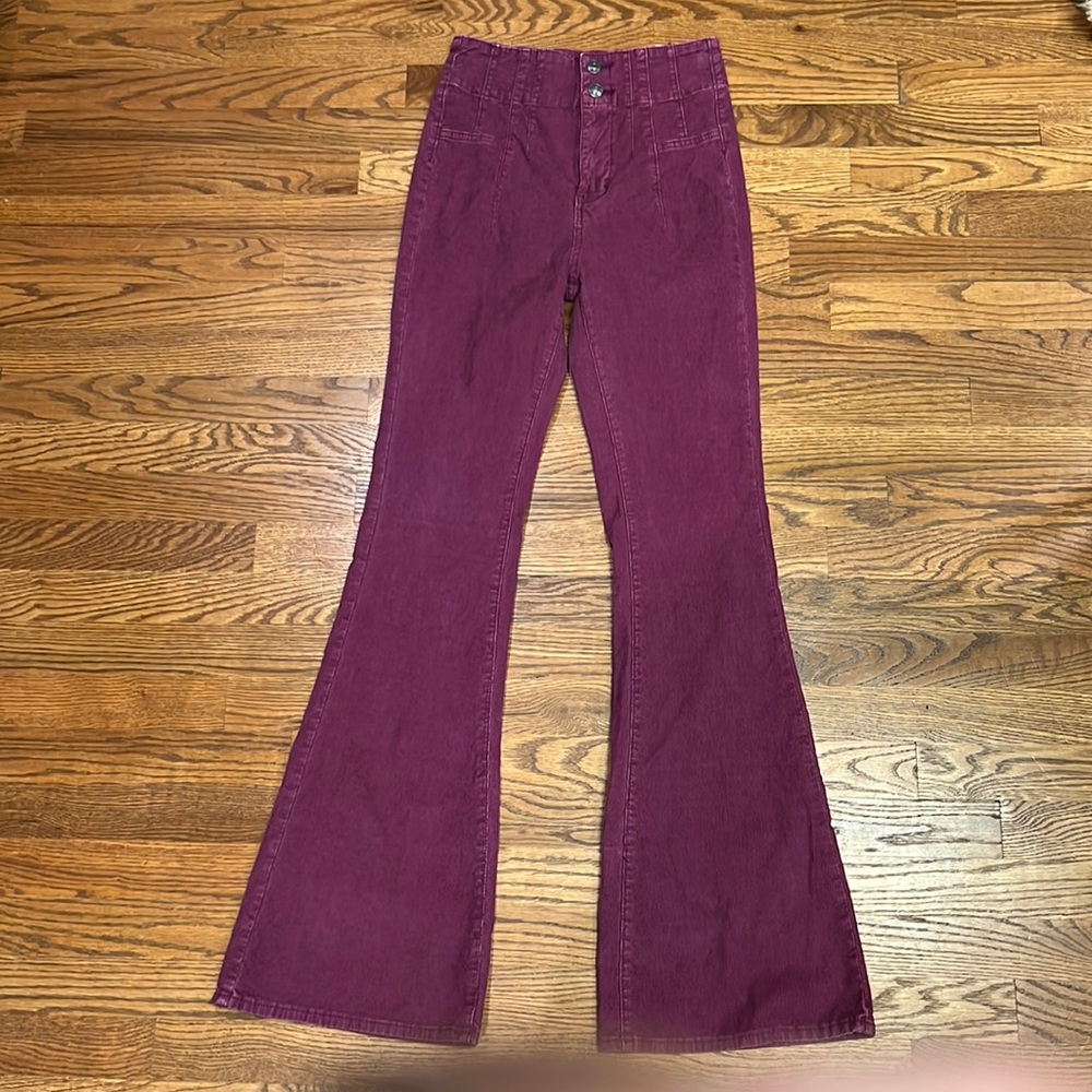 Jayde Cord high Rise Flares